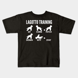 Lagotto Training Lagotto Romagnolo Tricks Kids T-Shirt